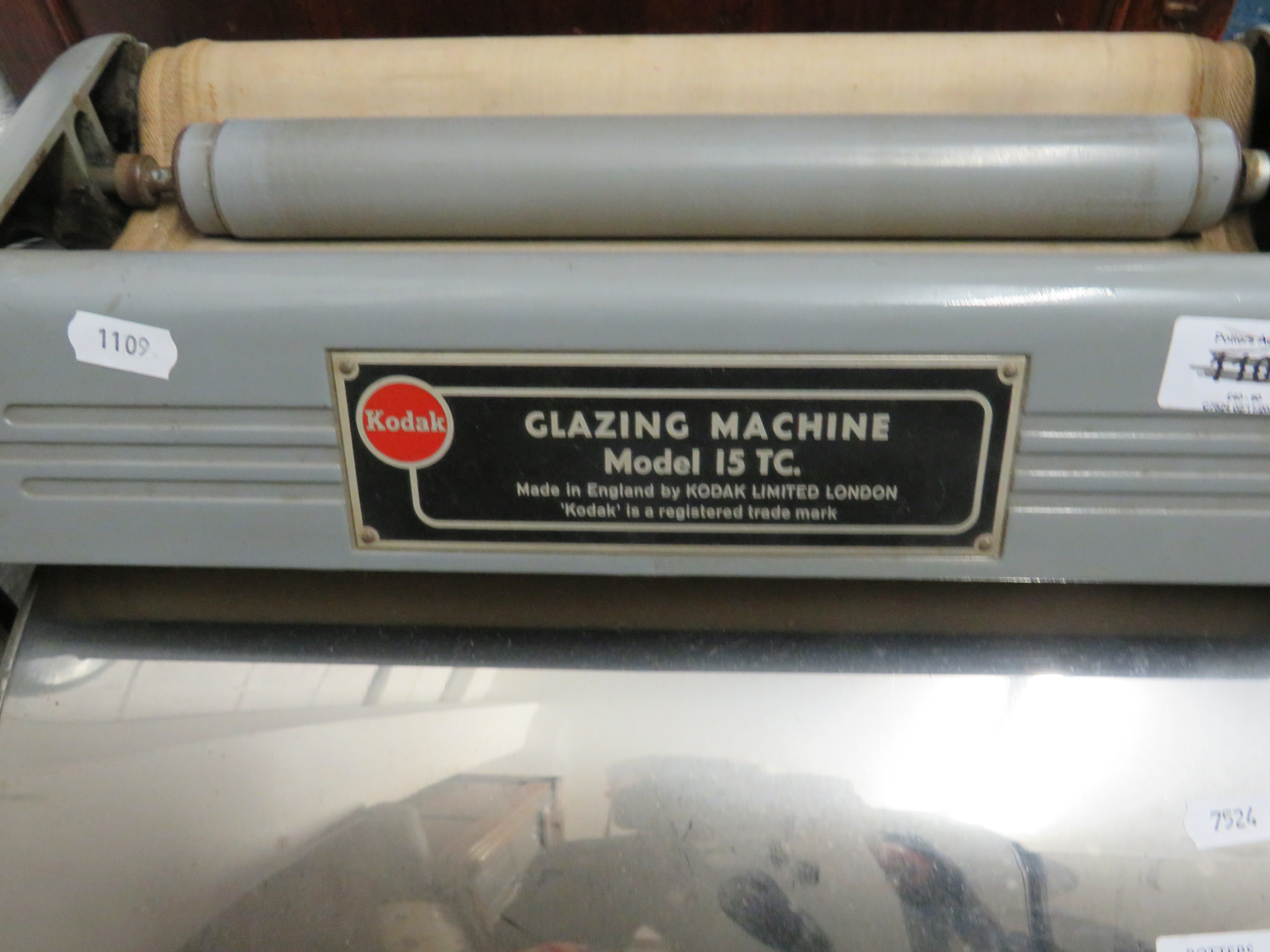 Kodak Limited Glazing Machine Model 15, manufactured in the 1950s, which was used to dry and gloss p - Image 2 of 4