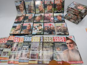 27 BBC, Dad's Army DVD's with 26 Corresponding Official BBC Dad's Army Magazines. See photos.