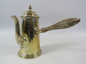 Sheffield Sterling silver Chocolate pourer dated 1905, total weight 265g