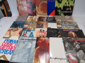 Good Selection of approx 30 Vinyl Rock, Pop & Indie by artists such as Mock Turtles, Primal Scream,