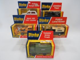 Five Dinky Die Cast models numbers, 284 254 687 437 277. All in excellent condtion with origin