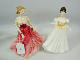 Royal Doulton Figurine. Pretty ladies figure of the Year 2007 'Stephanie' in excellent condition pl