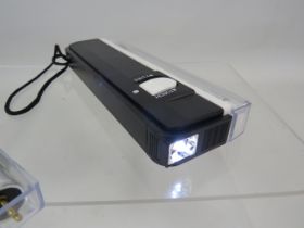 Long Wave EV lamp plus Black light tube in working order. Ideal for checking UK Stamps after 1992 Se