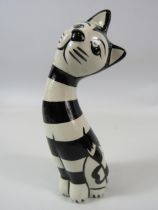 Lorna Bailey cat "Humbug" , 17.5 cm tall.