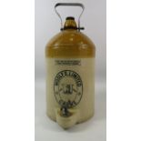 Vintage Stoneware bewery bottle / Flagon Woolf's Limited Crewe.