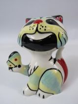 Lorna Bailey cat "Butterfly" , 14 cm tall.