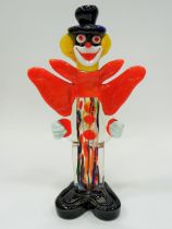 Large Murano Clown in good order which measures approx 11 inches tall. See photos.