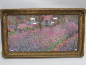 Old Gilt Frame which measures 39 x 24 Inches. See photos.