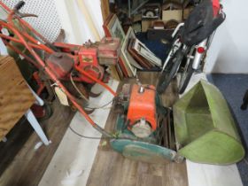 Vintage Suffolk Colt Lawnmower, Working condition Untested and Unknown so consider as spares or repa