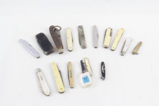 15 x Vintage Assorted Pocket KNIVES 2330876