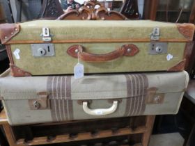 Two Vintage Suitcases. See photos.