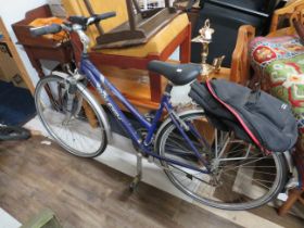 Ladies Raliegh Pioneer 160 Bicycle. In unused Condition. Kickstand. Rear carrier and bag , 21 gears