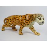 Beswick Leopard figurine, approx 12cm tall & 30cm long.