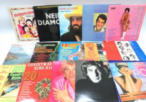 Approx 30 Vinyl LP's, Rock n Pop. Country, Easy etc. see photos.