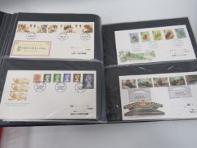 Well presented album of approx 75 UK FDC's. See photos.