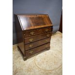 Reproduction bureau with leather insert to top.  See photos.  S2