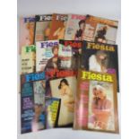 12 Vintage Fiesta mens magazines the complete Volume 3.
