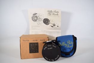 Billy Pate Salmon Reel by Ted Juraczik. U716 with Billy Pate reel pouch and original box.