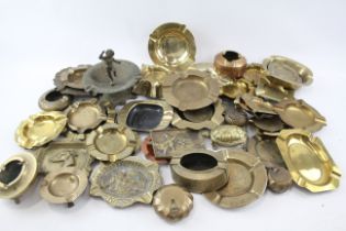 Ashtrays Job Lot Inc. Vintage Brass Decorative Animals Etc 550095