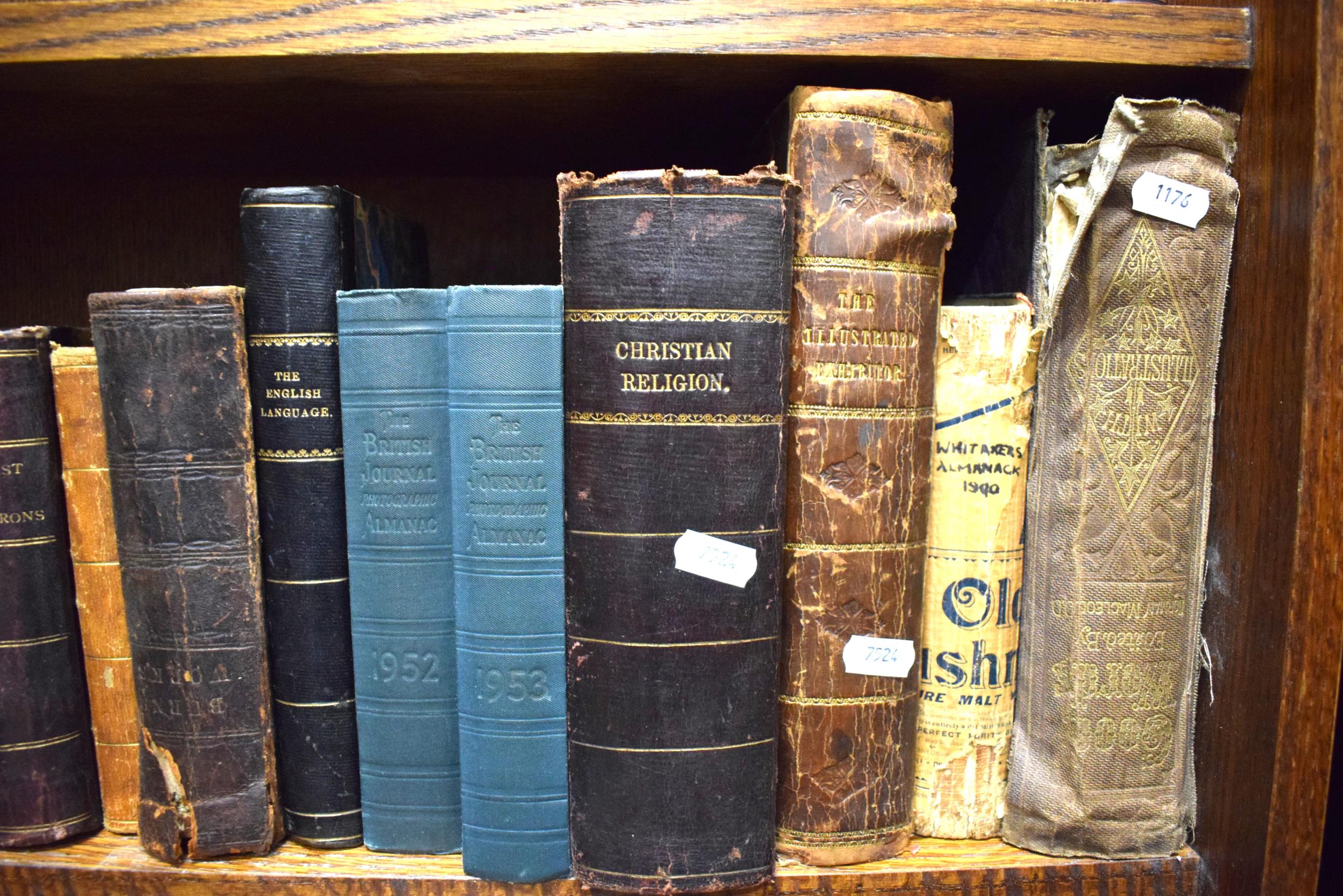 Shelf full of Antique Books, see photos for titles.  See photos.   S2 - Image 2 of 3