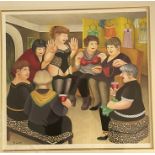 Beryl Cook Signed Lithograph Limited Edition Number 103/650 Published 1999   'Party Girls'   Measure