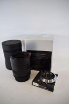 Leuica vario Lens plus adaptor for Leica to Canon mount