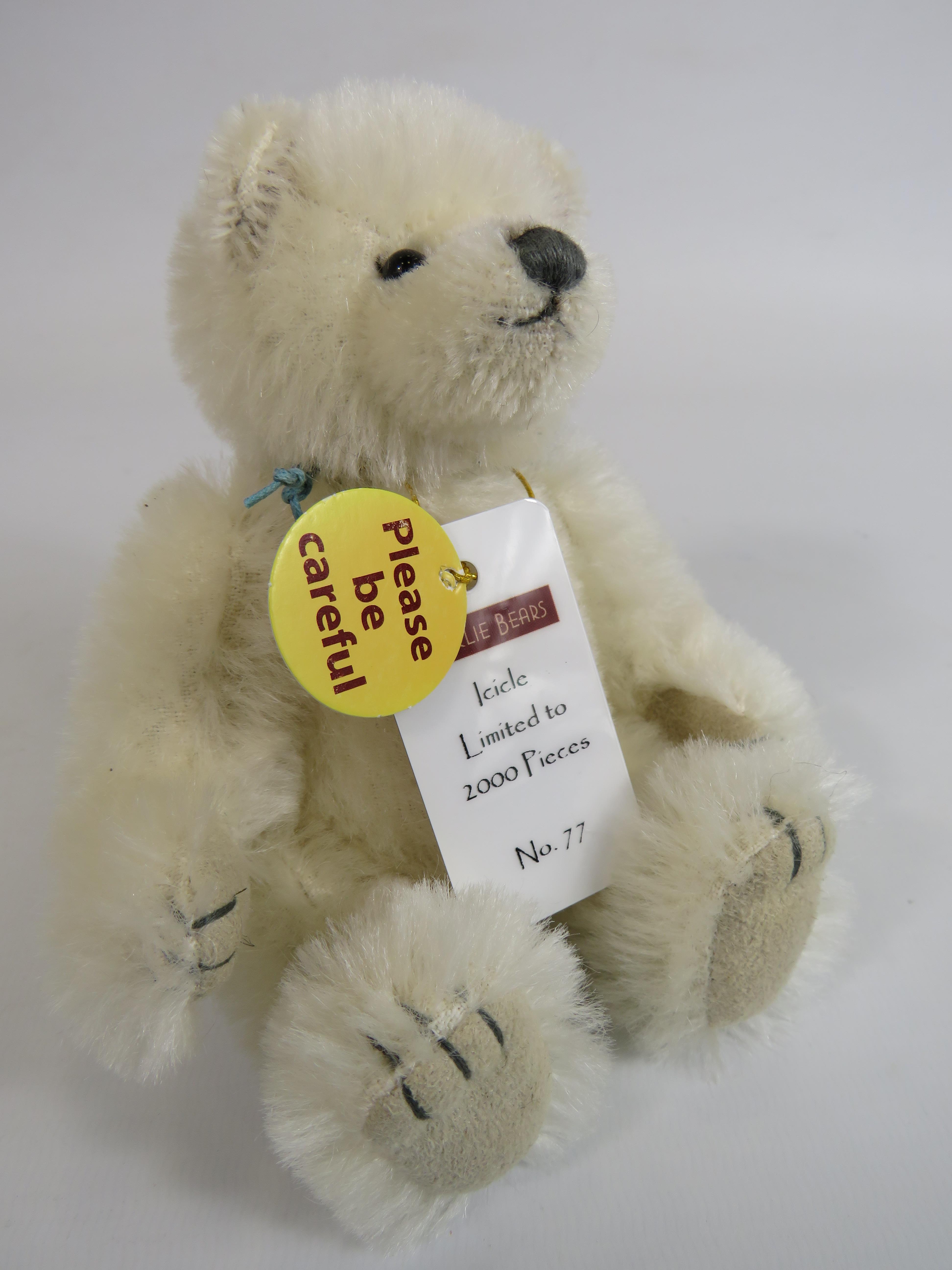 Charlie Bear Limited edition Minimo collection "Icicle" No 77 of 2000. - Image 2 of 5