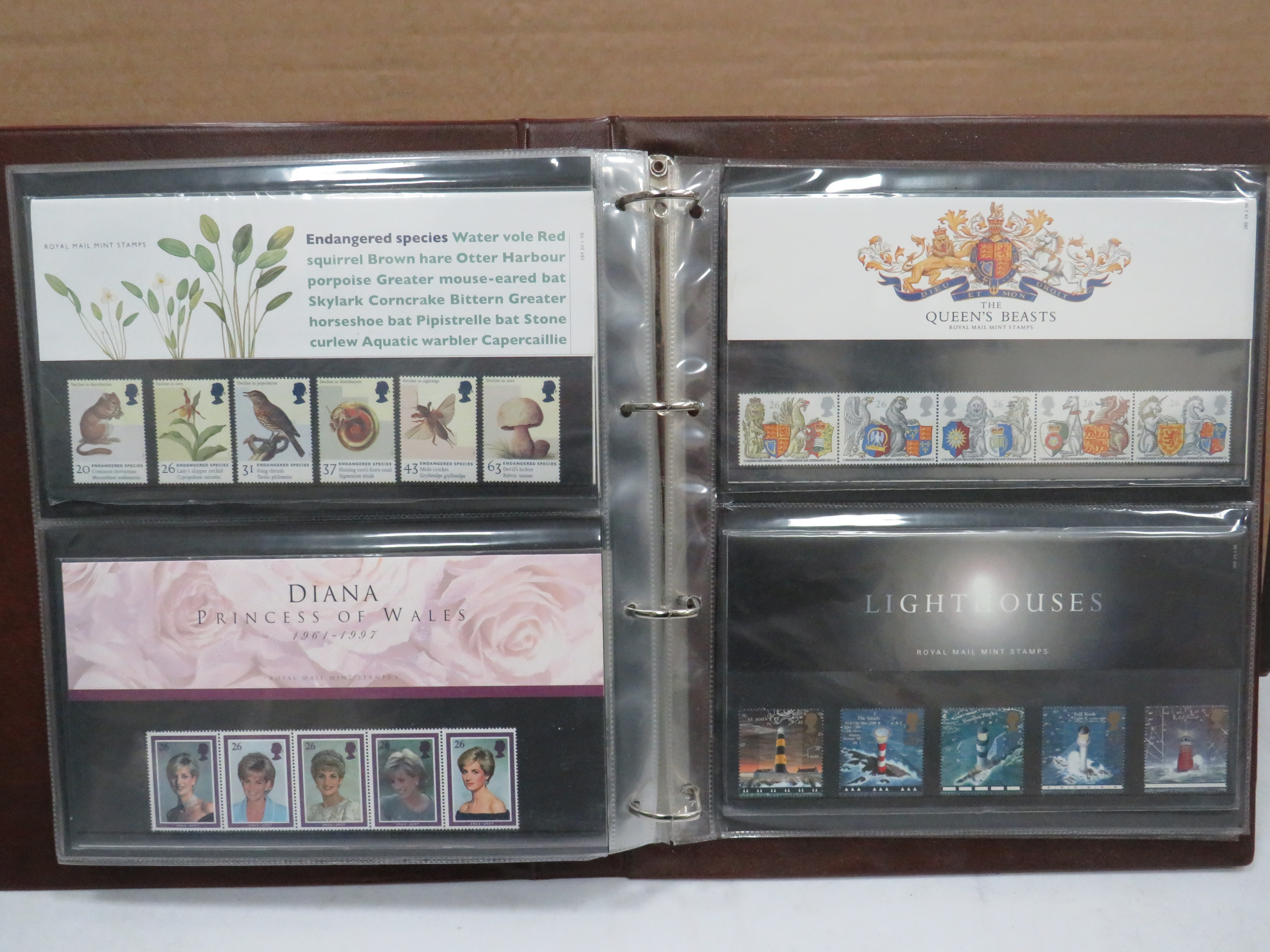 Full and well presented Album of Mint UK Presention packs, FDC's   some coin FDC's see photos.  - Image 8 of 9