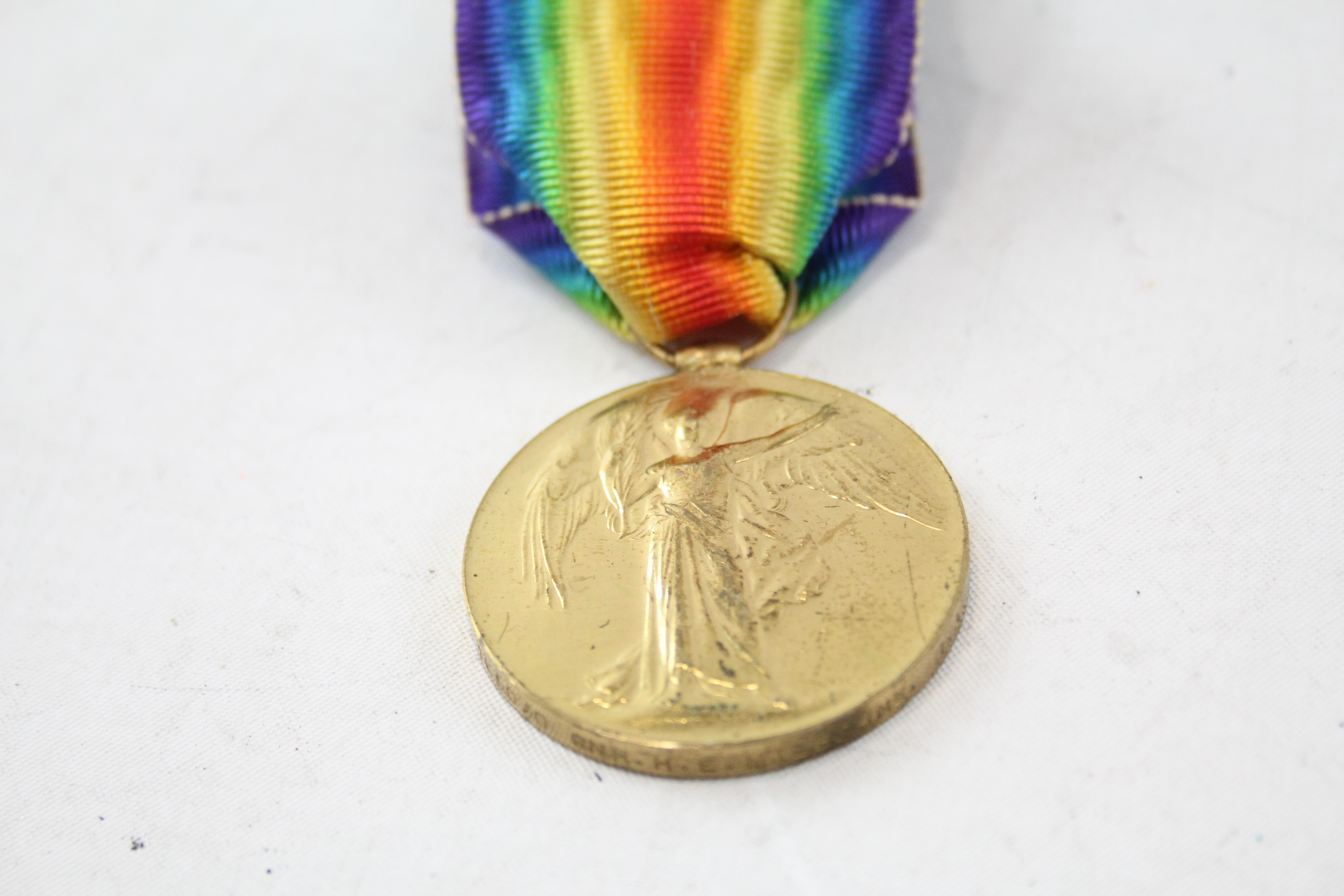 World War 1 Named Medal Pair With Original Ribbons 2341388 - Image 4 of 5