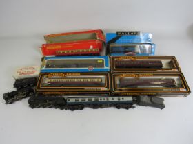 Selection of various Trains and carriages by Hornby, Mainline, airfix, corgi etc see pics.