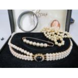 Selection of Good Faux pearls etc. see photos. 