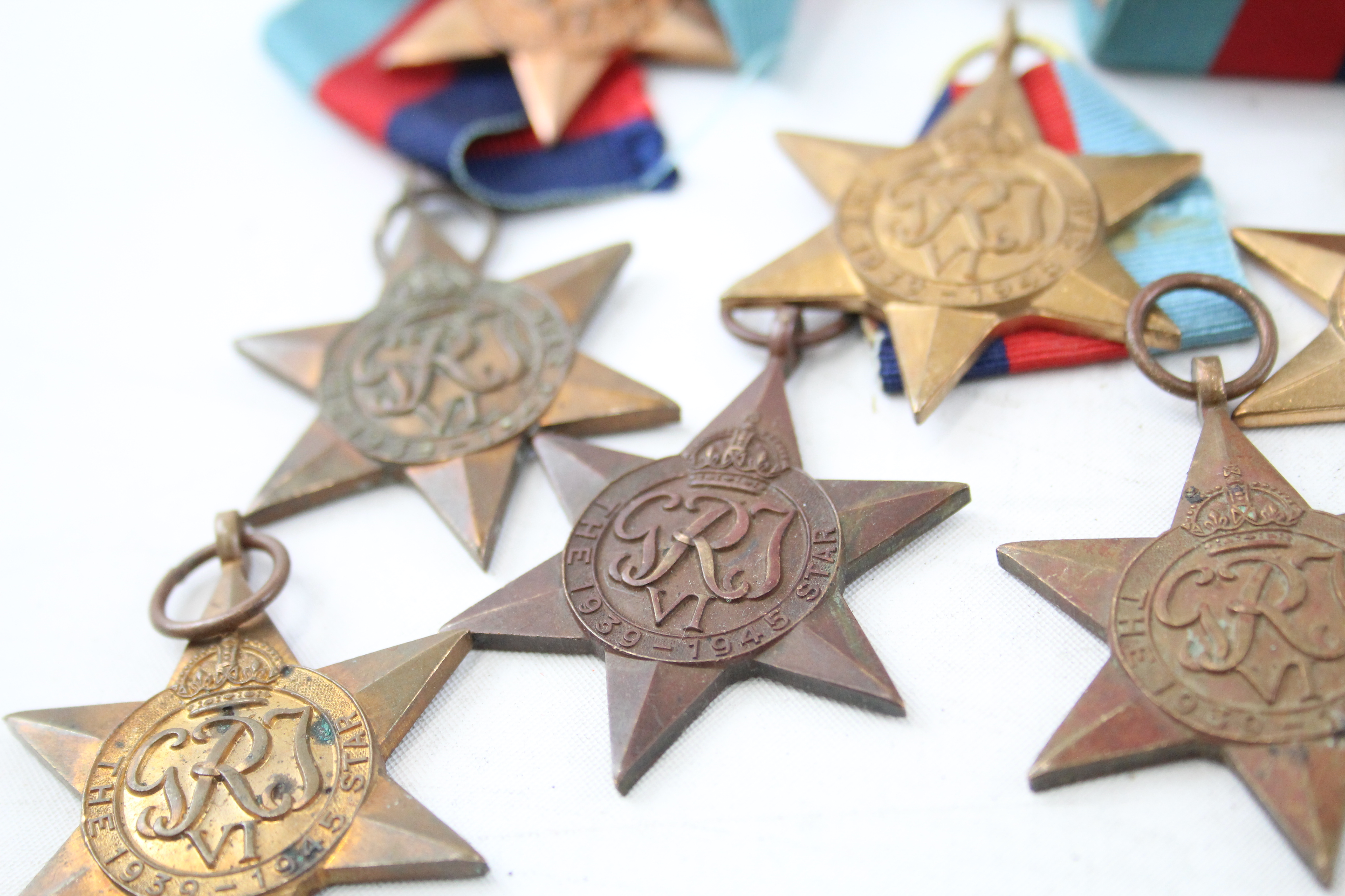 World War 2 1939-1945 Star Medals x 12 2341401 - Bild 5 aus 5