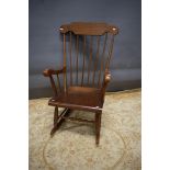 Oak Rocking Chair.  See photos.  S2