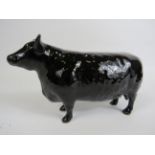 Beswick Aberdeen Angus Cow figurine, 10.5cm tall & 19cm long