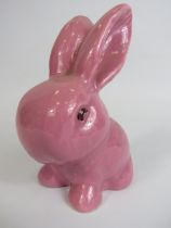 Slyvac pink snub nosed bunny model 990 approx 12.5cm tall.