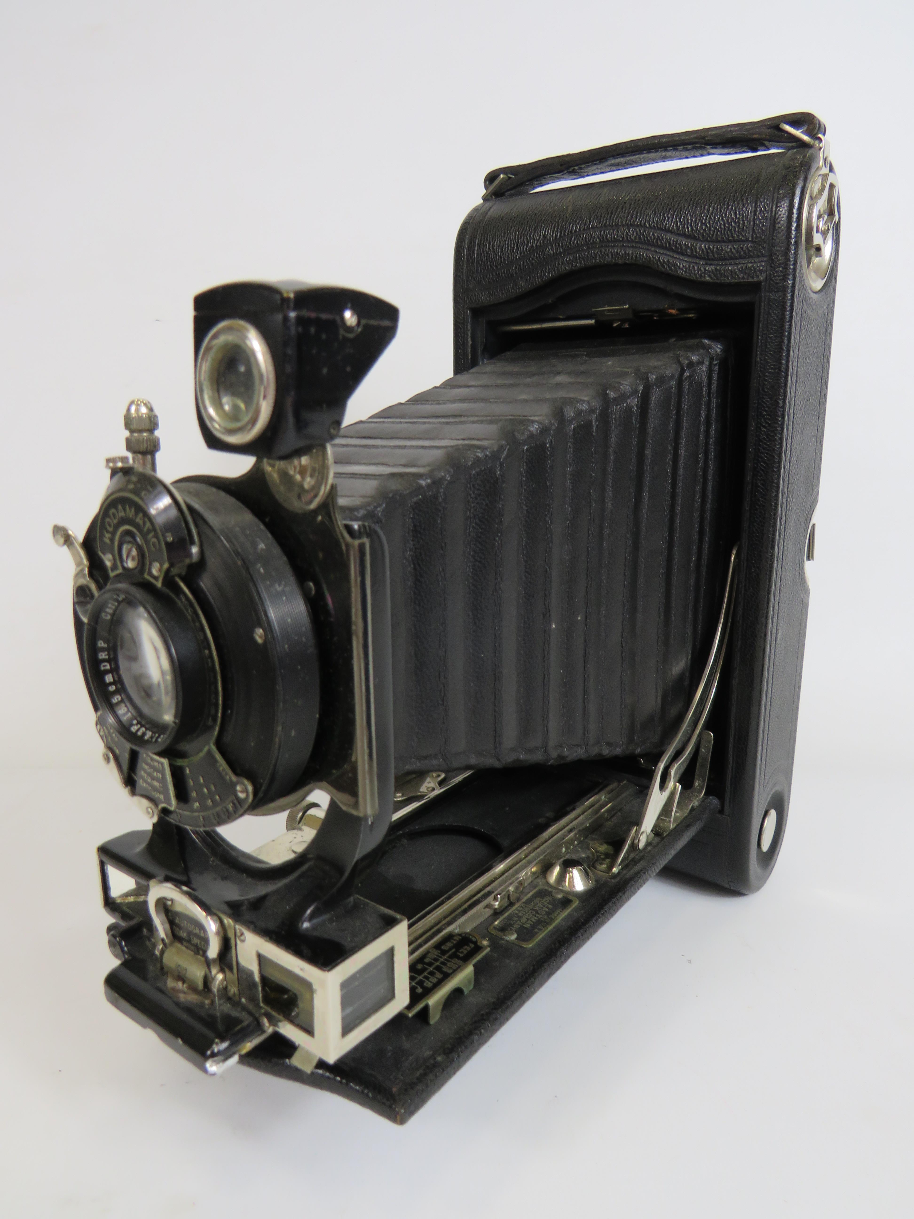 Vintage Autographic Kodak Special Camera with original Brown Leather case.  See photos.  - Image 6 of 6