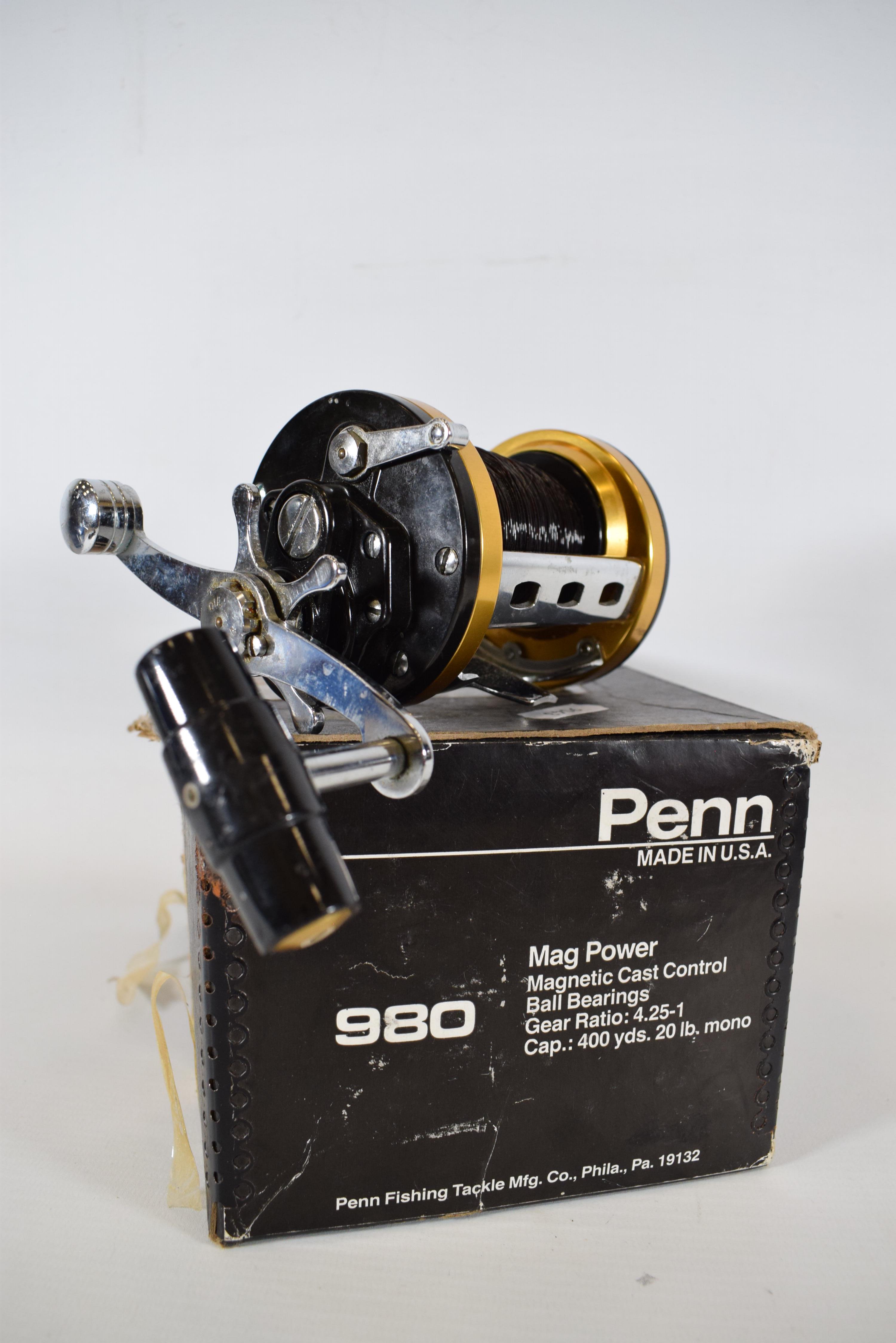 Penn, Mag Power 980 multiplier reel.  - Image 2 of 2