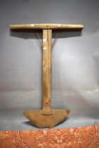 Antique Peat Cutter, 38 inches tall. See photos. S2