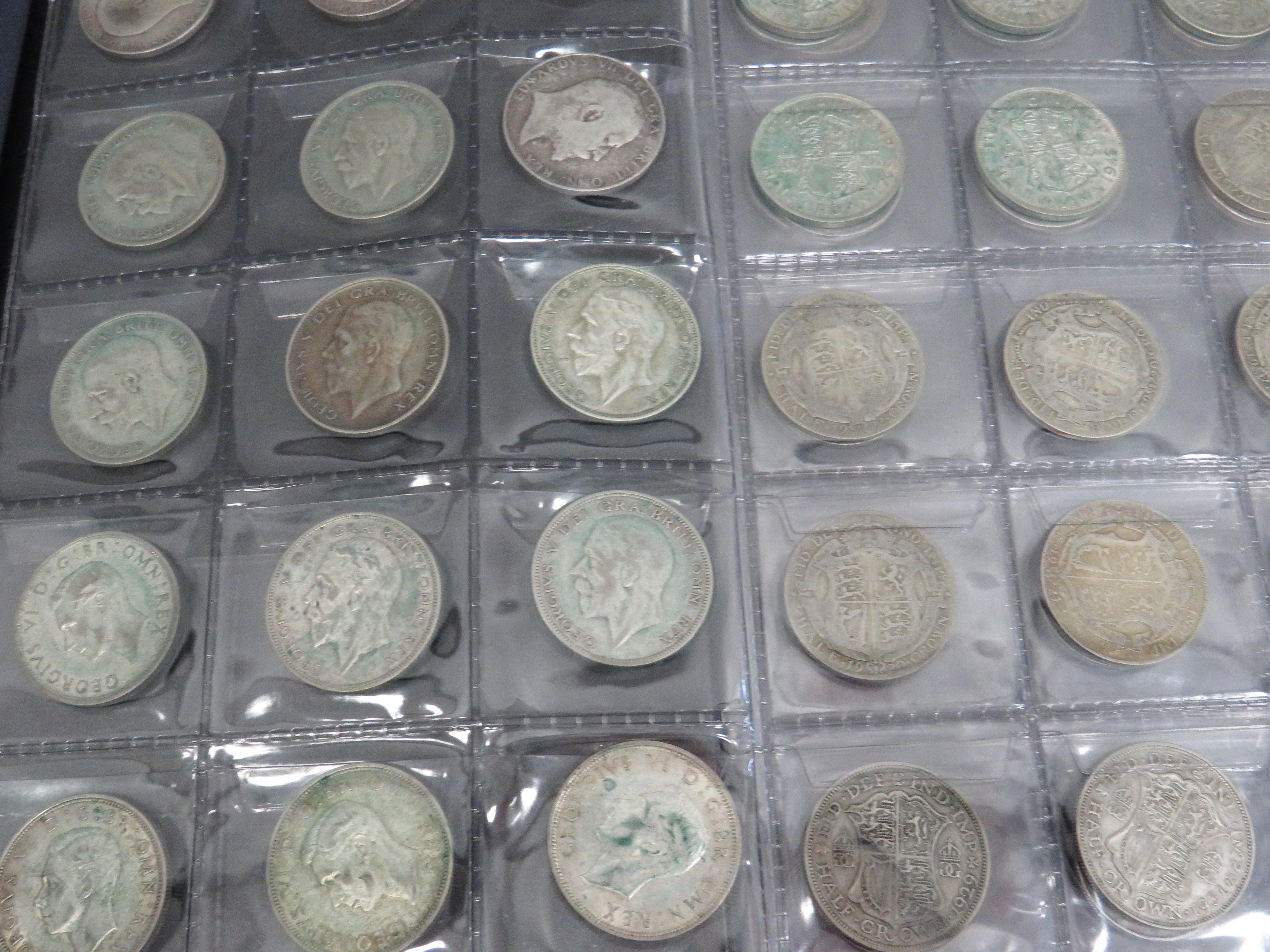 Good Selection of Pre 1946 Silver UK Half Crowns plus other UK Silver Coins from George Vth onwards. - Image 3 of 5