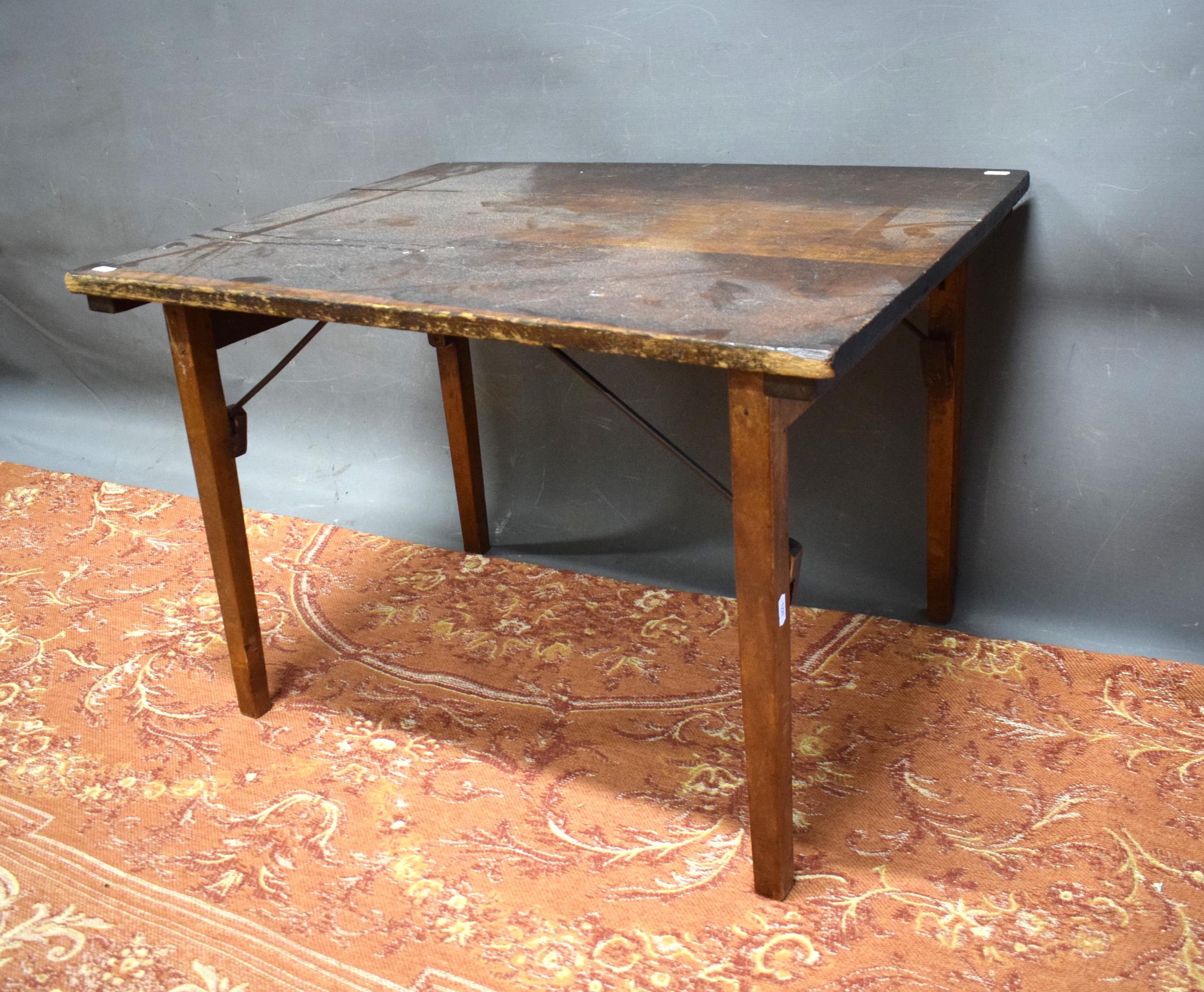 Vintage Folding table ,  Many uses.  See photos.  S2