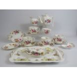 Large selection of Royal Crown Derby "Derby Posies" and a Royal Albert September song sandwich