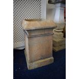 Recon stone chimney pot of approx 21 inches tall. See photos. 