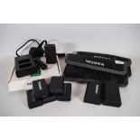 Batteries for Sony & Canon Cameras plus storage pouches. See photos for details. 