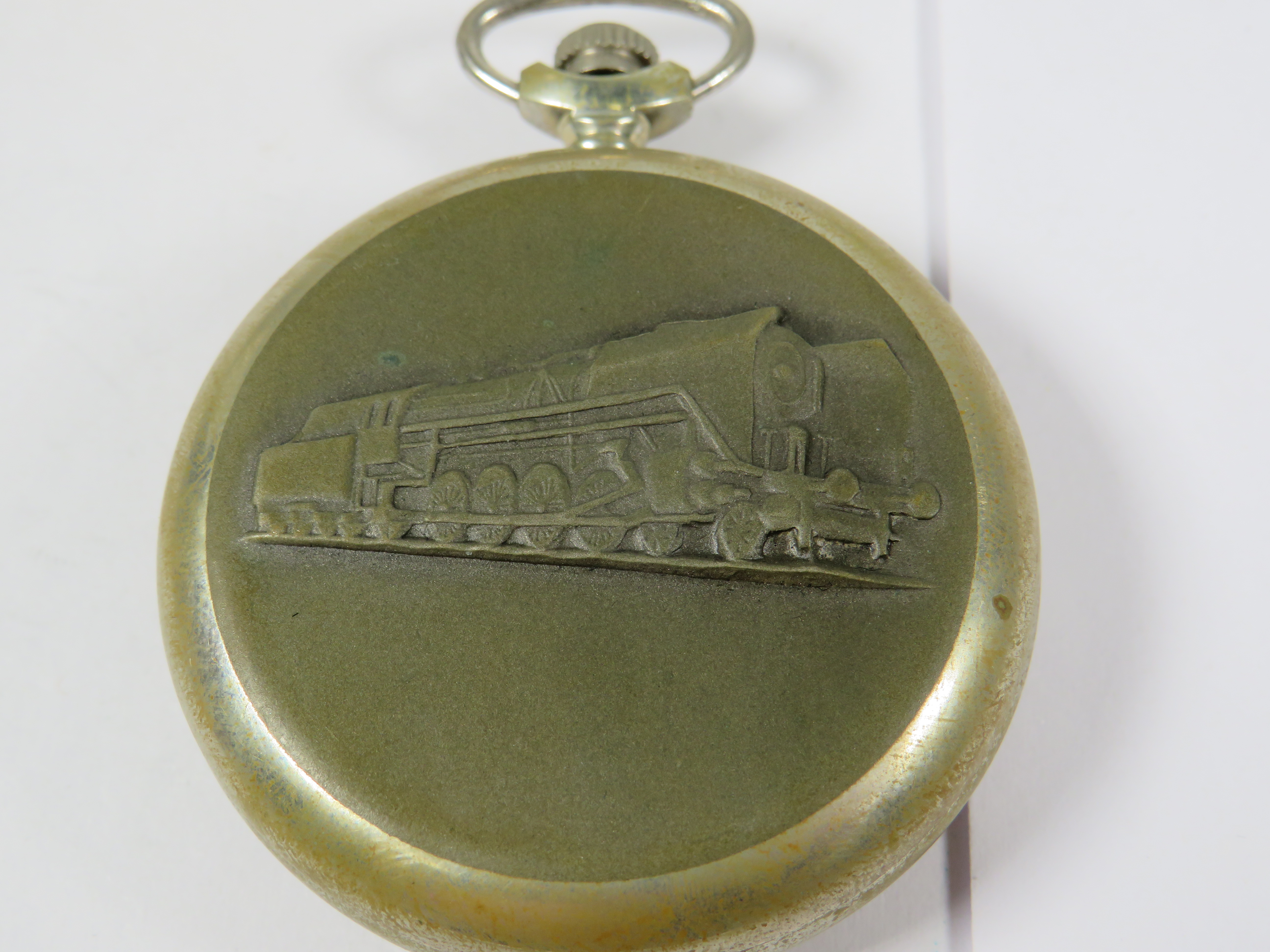 18 Jewel Sekonda Railway Pocket Watch in running order, a Evrite 17 Jewel Pocket watch in running or - Bild 2 aus 5