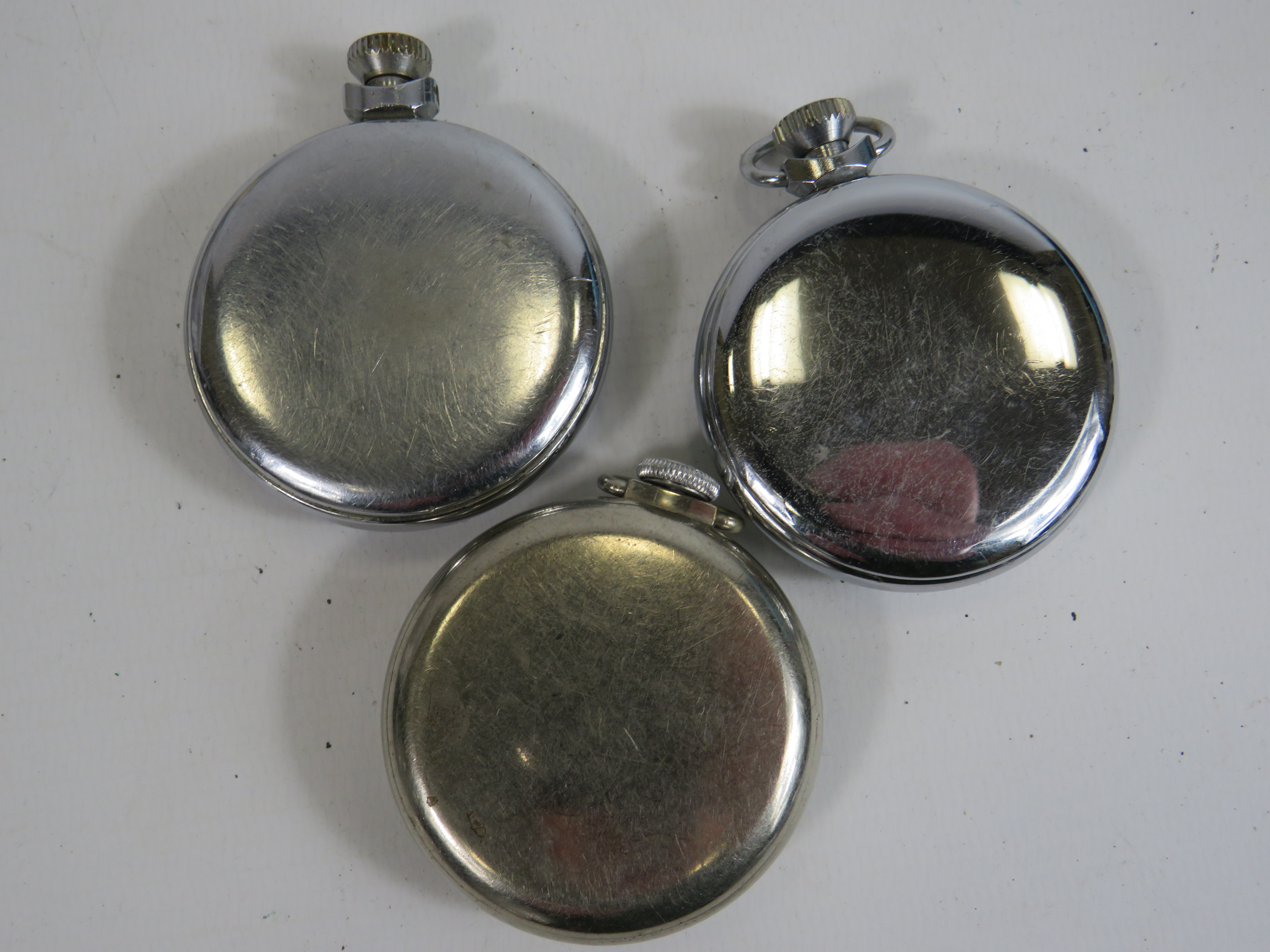 Gents Vintage Pocket Watches Hand-wind WORKING Inc. SMITHS, Ingersoll Etc. x 3      406351 - Image 2 of 2