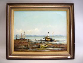 Oil on Canvas signed Gary Raynor '86' Measures approx 18 x 22 inches. See photos. S2