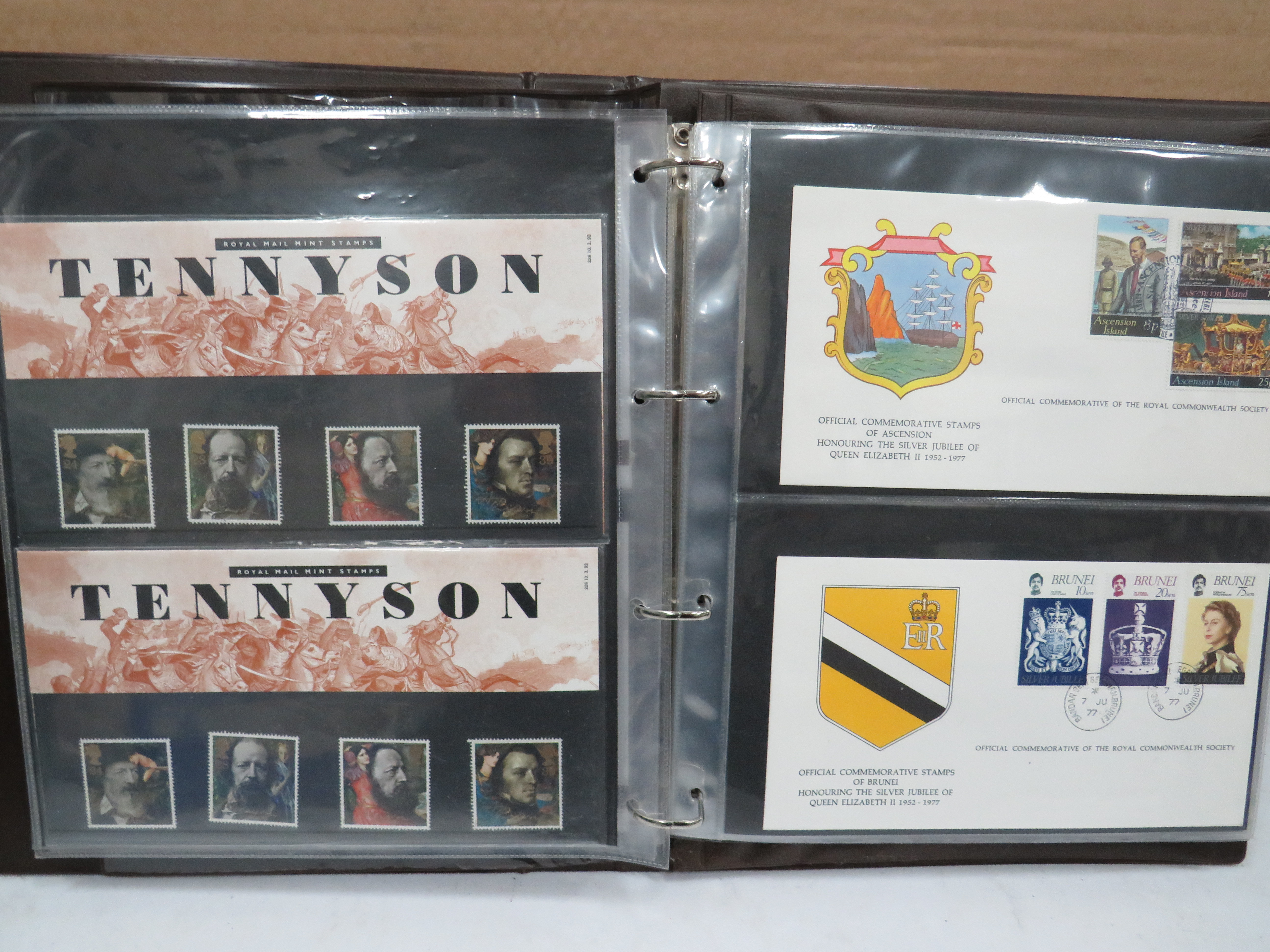Full and well Presented Album of UK FDC's GB High Values, Coin & Stamp Sets. Victorian Stamps. See m - Image 6 of 14