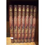 Seven Volumes of the Age of Living. Antique Books.  See photos.  S2