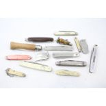 15 x Vintage Assorted Pocket KNIVES 474836
