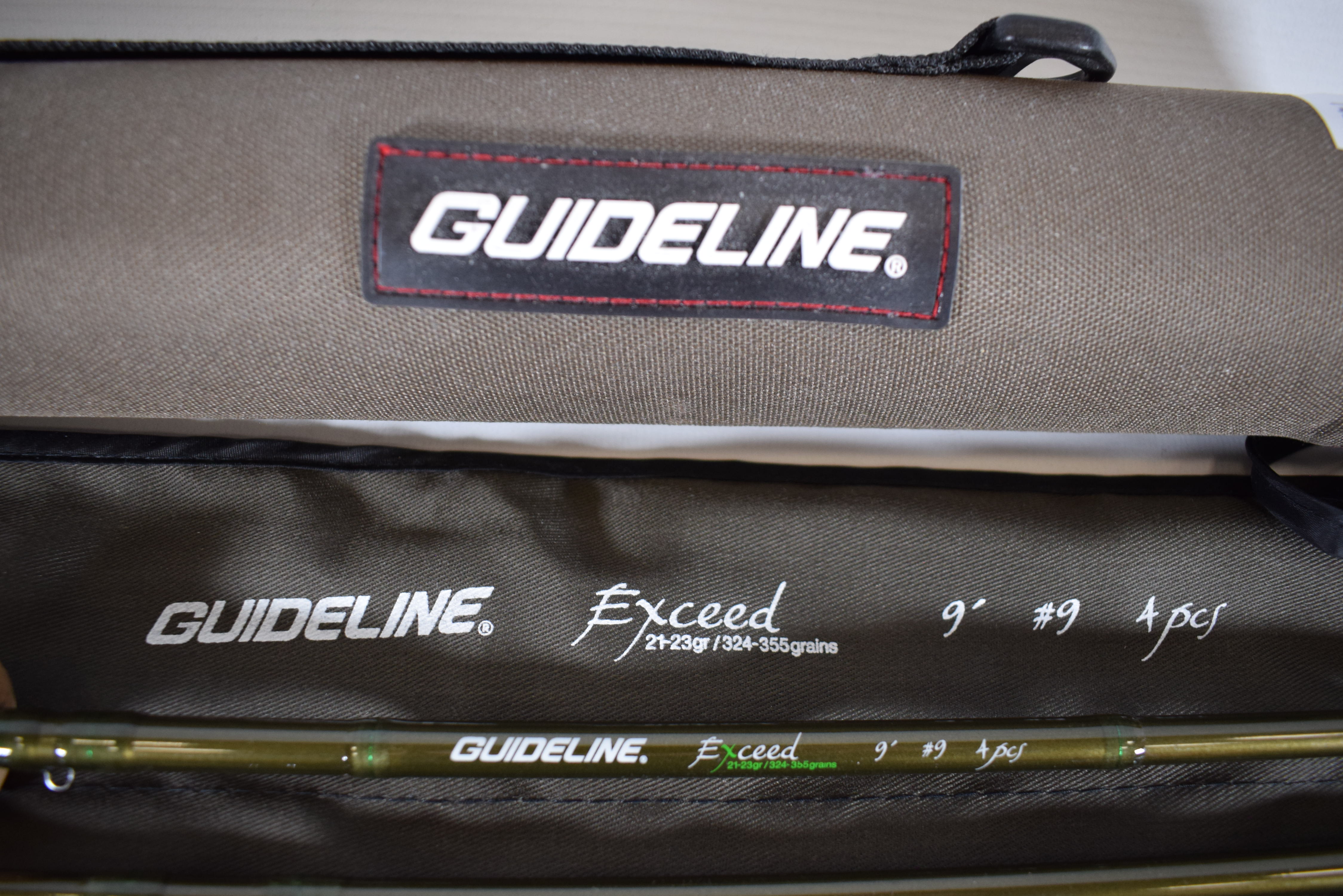 Guide Line Exceed Four piece 9ft Fly Rod with soft and hard carry case - Image 3 of 4